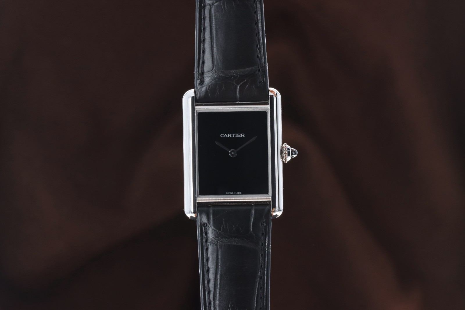 Cartier Tank Must Black Geneva Boutique, Limited to 50 Pieces – Steel WSTA0064