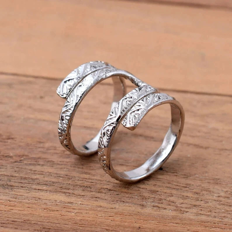 Arthritis Rings, Silver Splint Ring Adjustable Ring for PIP or DIP Join All Size