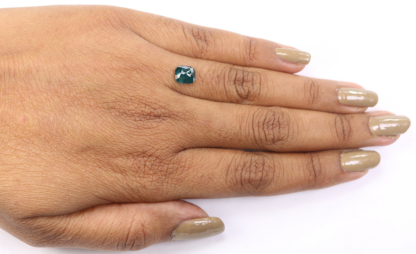 1.16 Ct Natural Loose Cushion Shape Diamond 6.90 MM Blue Color Diamond NQ1668