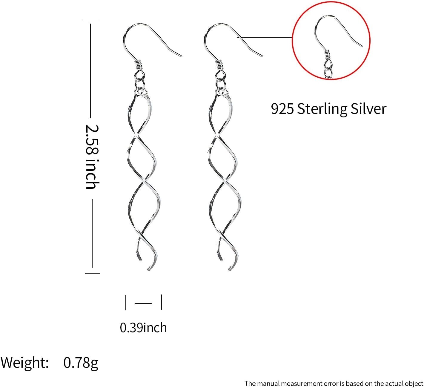14K Gold & 925 Silver Threader Dangle Earrings – Handmade Hypoallergenic Jewelry