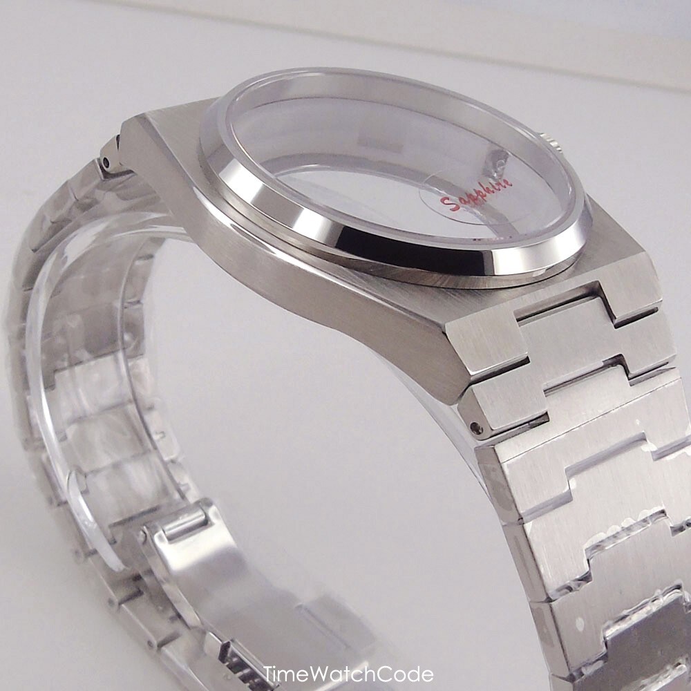 for PRX Super Player Men Watch MOD Watch Case 40mm fit NH35 NH36 NH38 Sapphire