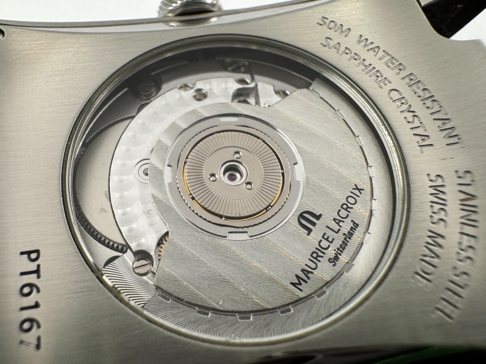 MAURICE LACROIX Pontos PT6167 Automatic Reserve de Marche White Dial – 36×43 mm