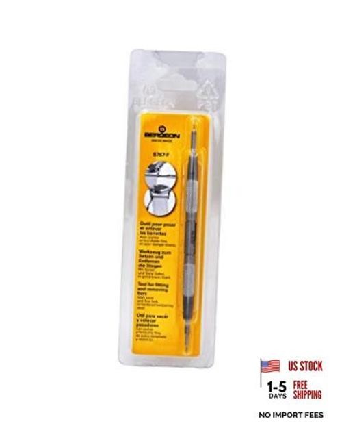 New Package Bergeon 6767-F Watch Spring Bar Tool – Long Stainless Steel Handle
