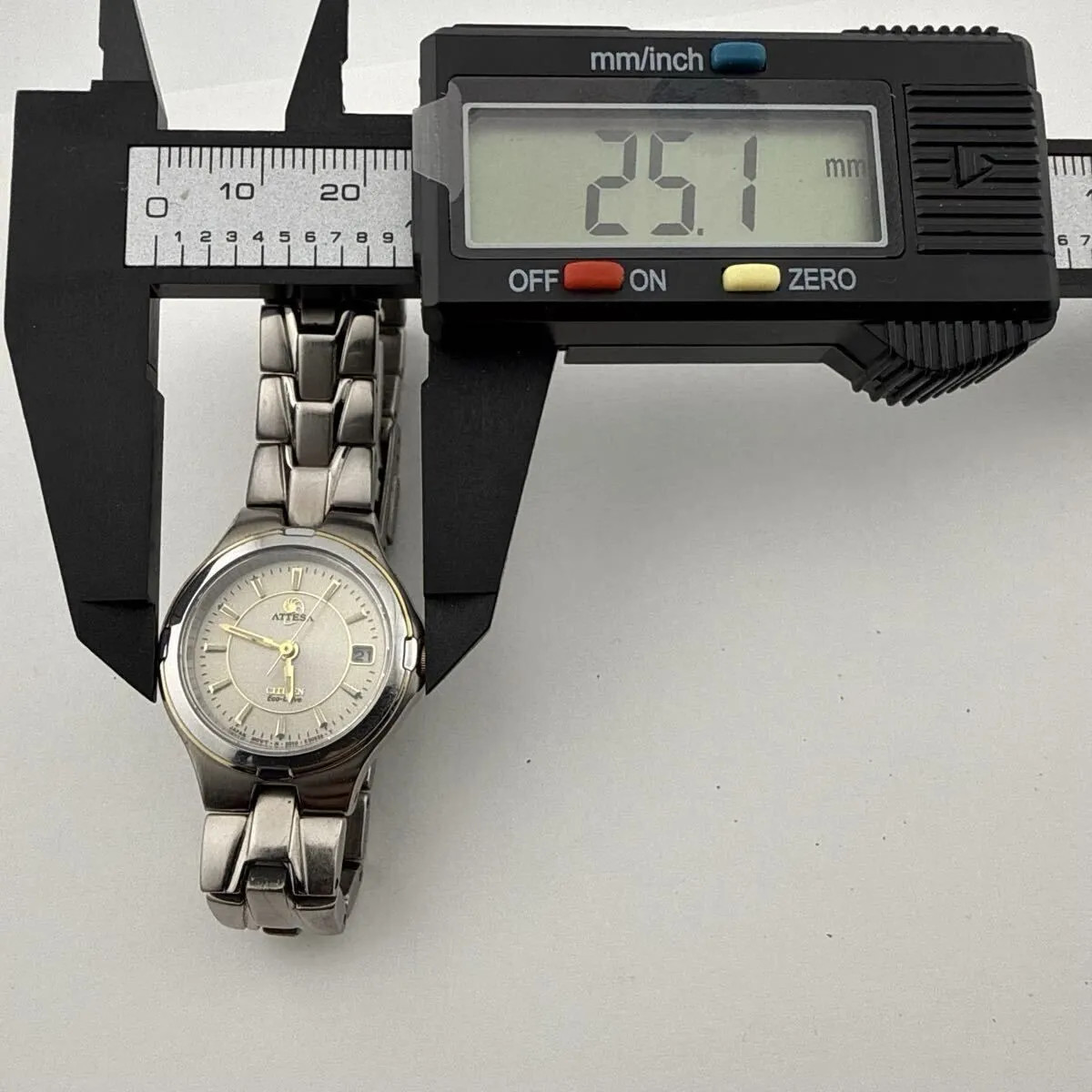 CITIZEN ATTESA TITANIUM E010-K17977 Women’s/Boys’ Solar Powered Watch, W