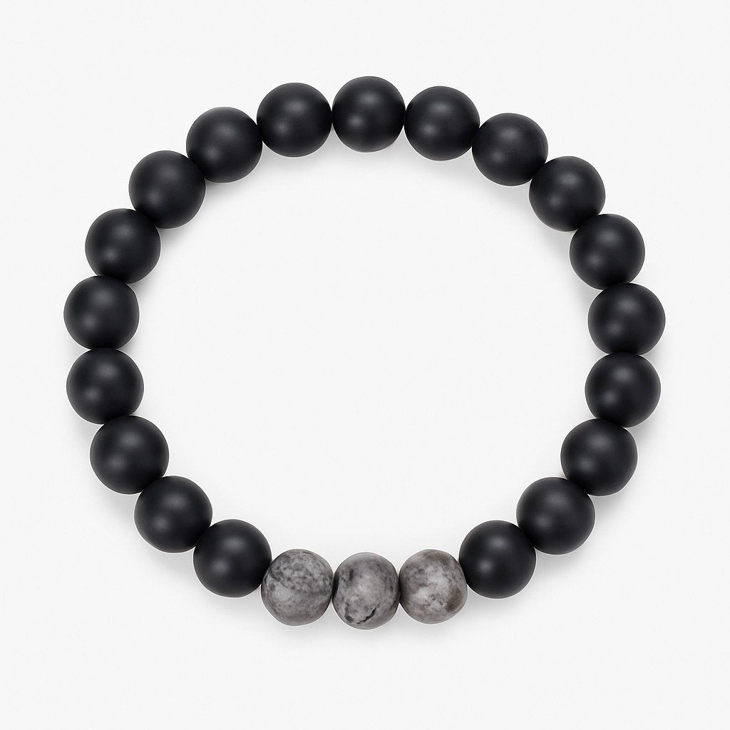 Milestone Birthday Bead Bracelet Gift for Him -21st 30th 40th 50th 60th 70th Men