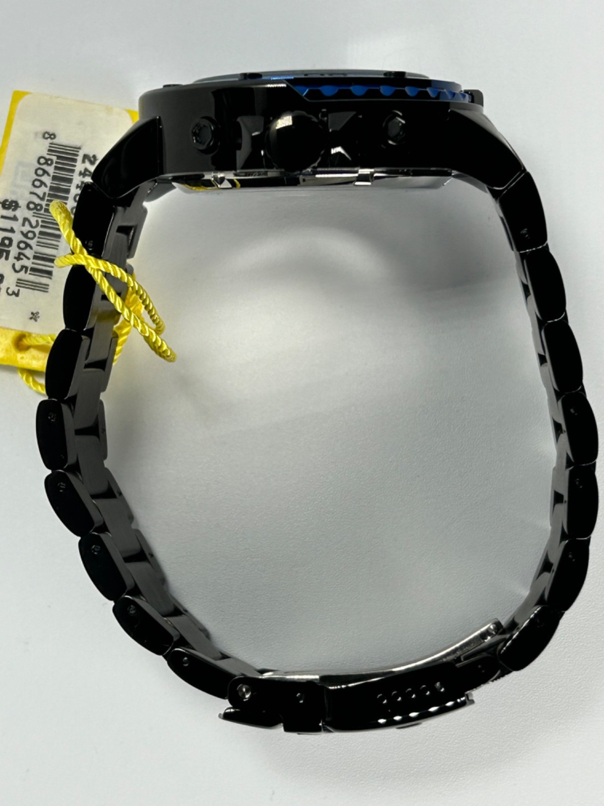Invicta Pro Diver 24466 Automatic 49MM Black W/Grey Dial Black/Blue Bezel New