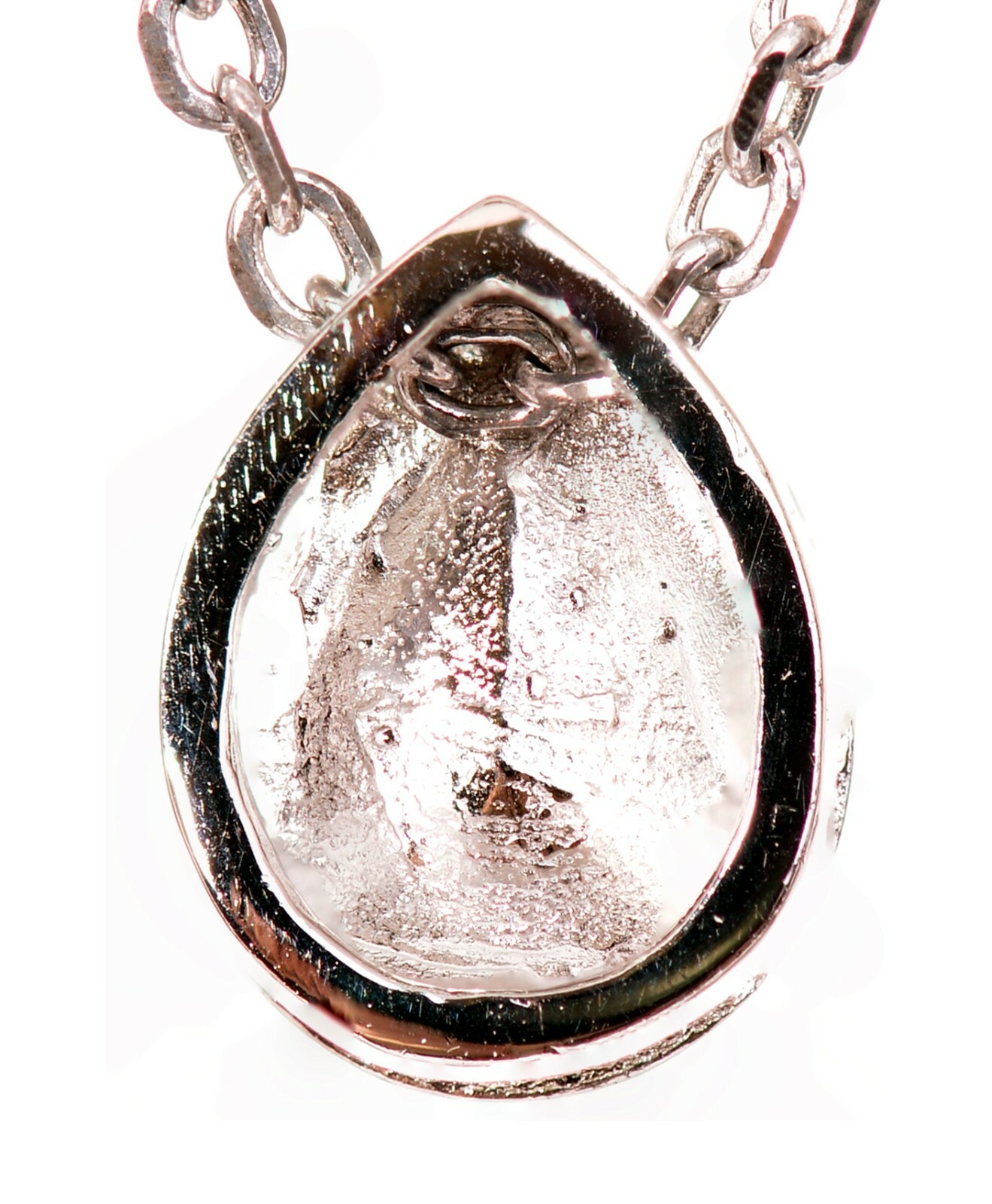 Crystals From Swarovski Mini Teardrop Pendant Necklace 925 Sterling Silver 1157i