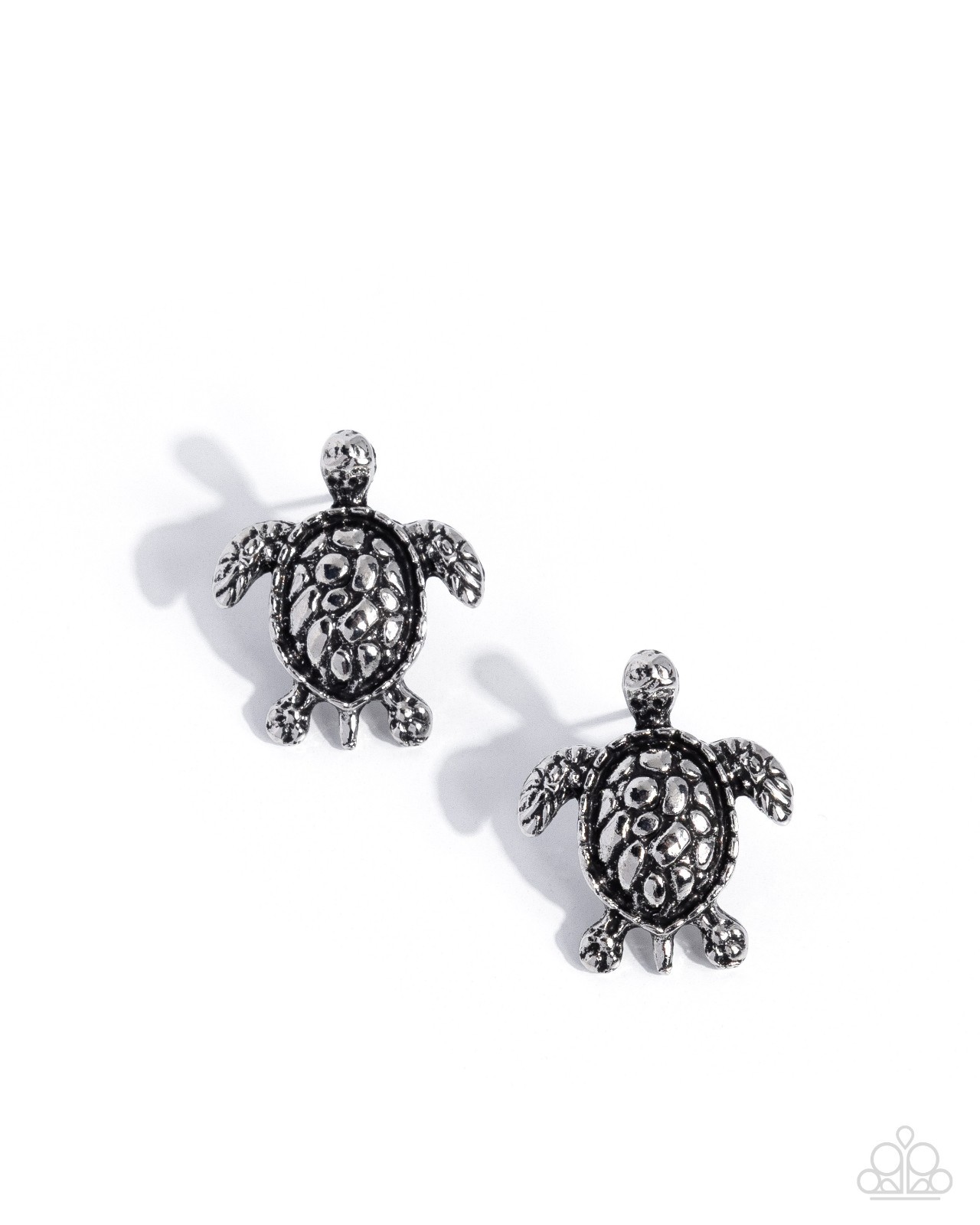 🐢 Paparazzi ~ Turtle Taste ~ Silver Sea Turtle ~ Post Earrings ~ New 05/26 ~
