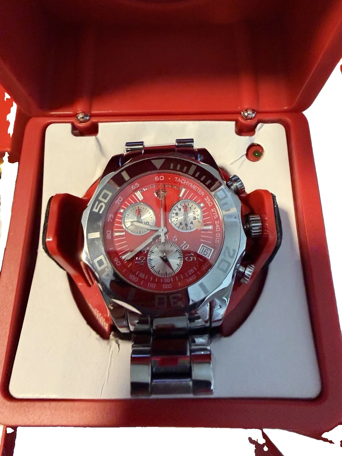 Swiss Legend Tungsten Chronograph (Model 110002562 / T8010 Series):
