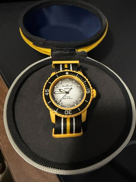 BLANCPAIN x SWATCH SCUBA FIFTY FATHOMS PACIFIC OCEAN 42.3mm – PreOwned
