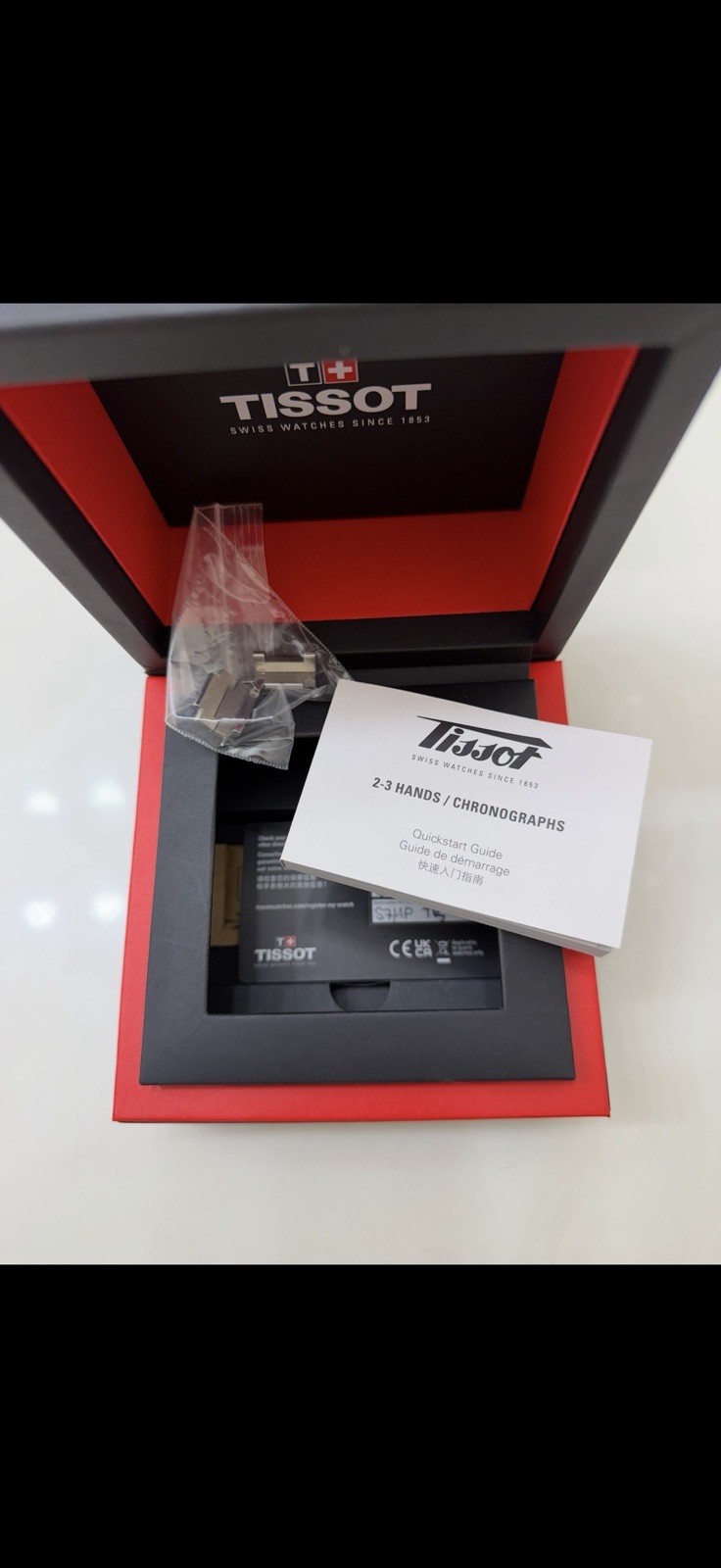 Tissot PRX Powermatic 80 Two-Tone 40mm White Dial Auto Date 100m Box