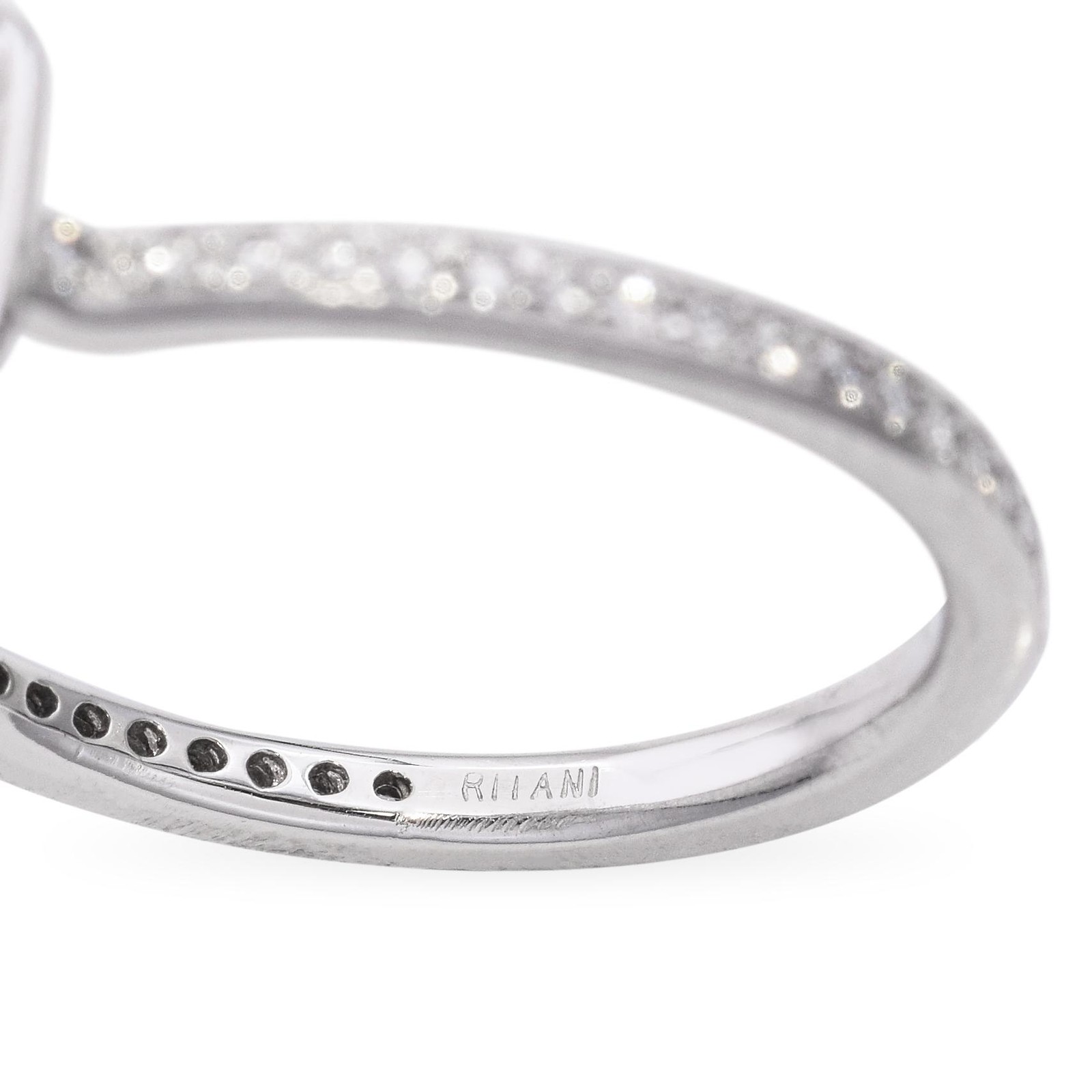 Vintage Platinum Ritani Design 1.00tcw Diamond Ring