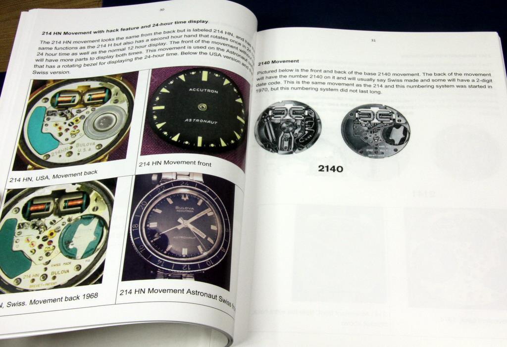 “Complete Guide to Bulova Accutron watches” HARDBOUND BOOK 530 PAGES 1100 ID’D