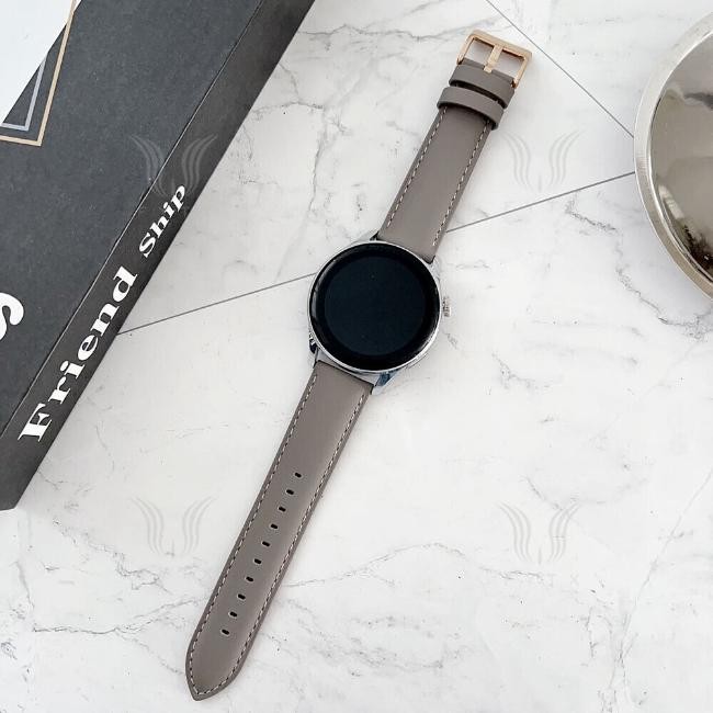 Watch Band Leather Strap For Garmin Vivoactive 5 4 4S 3 Venu 3 3S 2 2S Vivomove