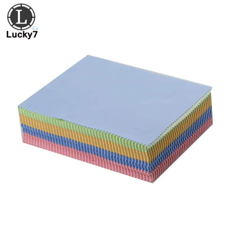 10Pcs Wholesale Jewelry Cleaning Cloth Cotton Cashmere Titanium Steel Maintenanc