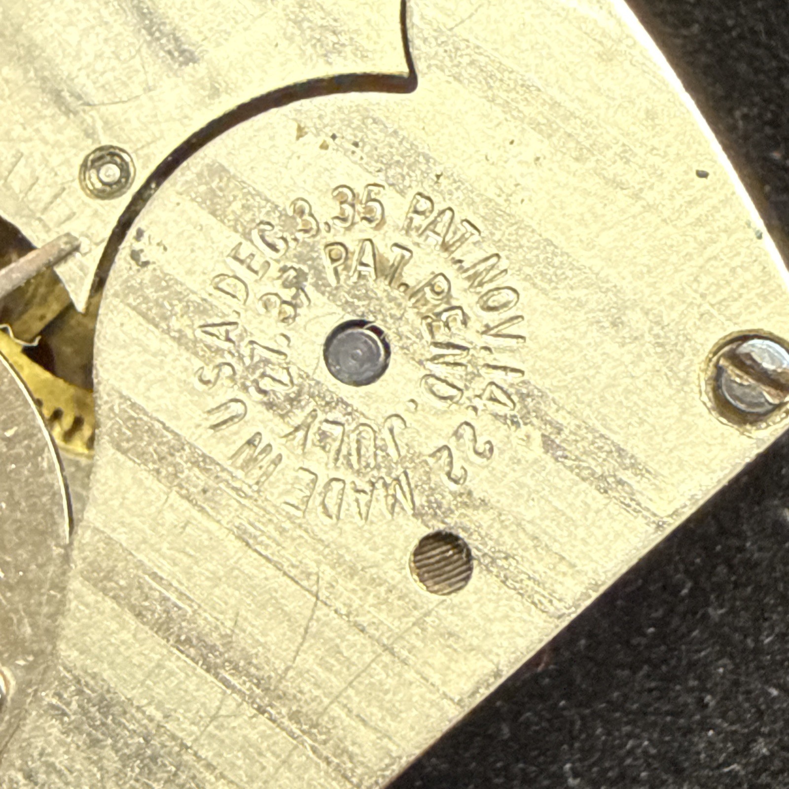 Vintage 1930’s Ingersoll Mickey Mouse Watch Parts/Repair No Balance Wheel
