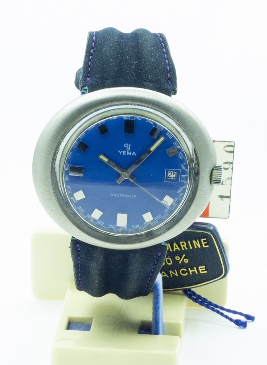 RARE VINTAGE YEMA WRISTMASTER Mechanical French WATCH 1960’s – NEW OLD STOCK NOS