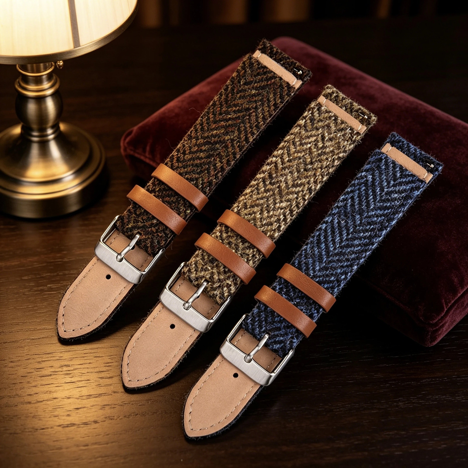 Retro Weave Wrist Watch Strap 18mm 20mm 22mm Leather Watchband Vintage Nylon…