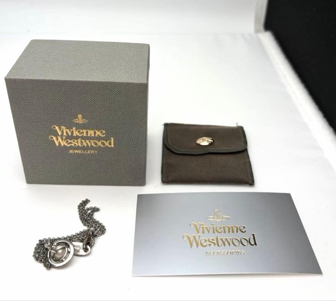 Vivienne Westwood PETITE ORB Necklace with Guarantee Card