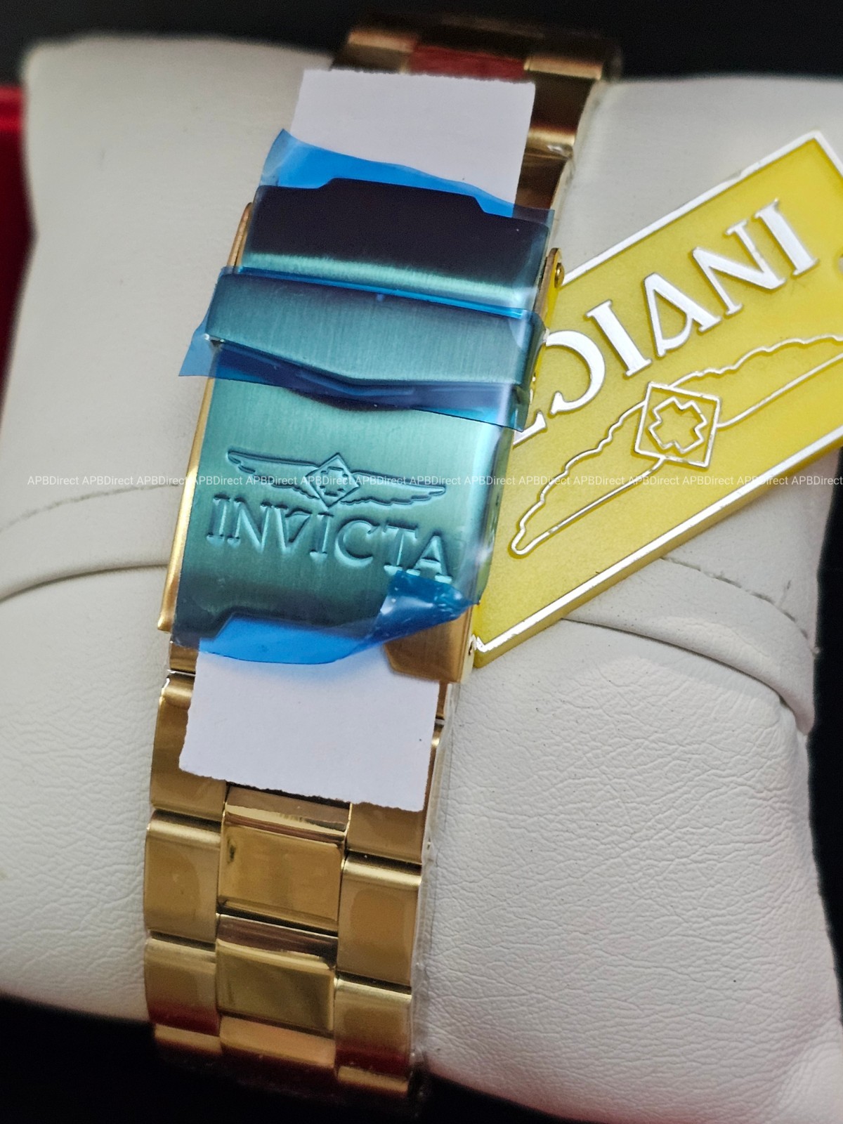 Invicta – Ocean Ghost Automatic – Gold Plated – Exhibition Caseback – mens watch