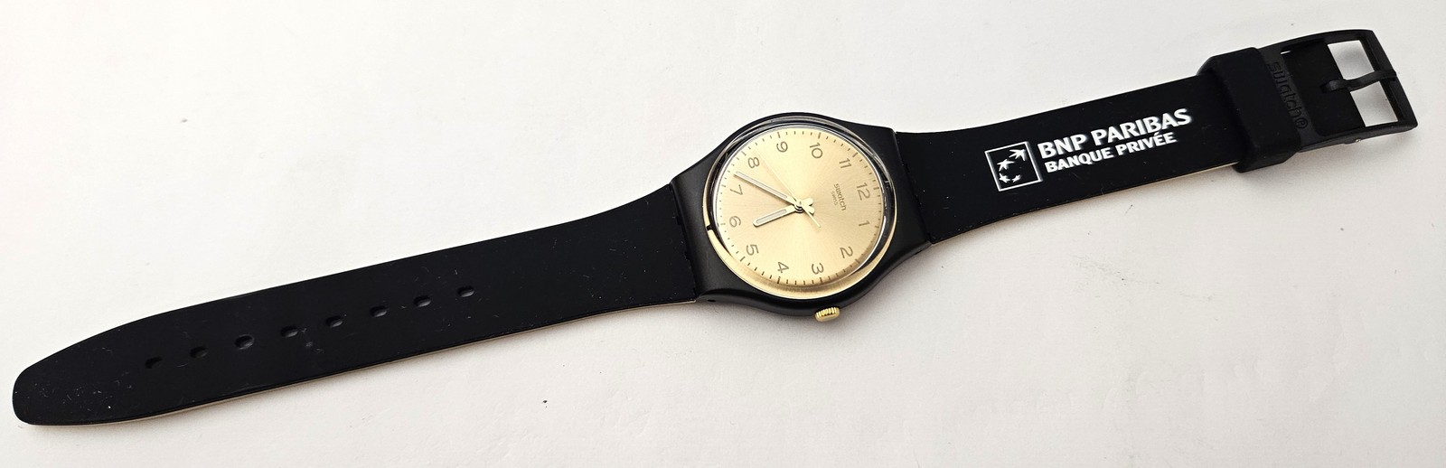 Swatch Standards 2018 – GB288 – Golden Friend too promo BNP Paribas – NEW –