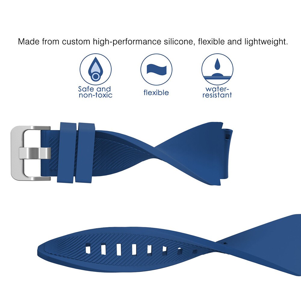 For Samsung Galaxy Watch 3 45mm 46mm Gear S3 Silicone Sport Band Strap 22mm