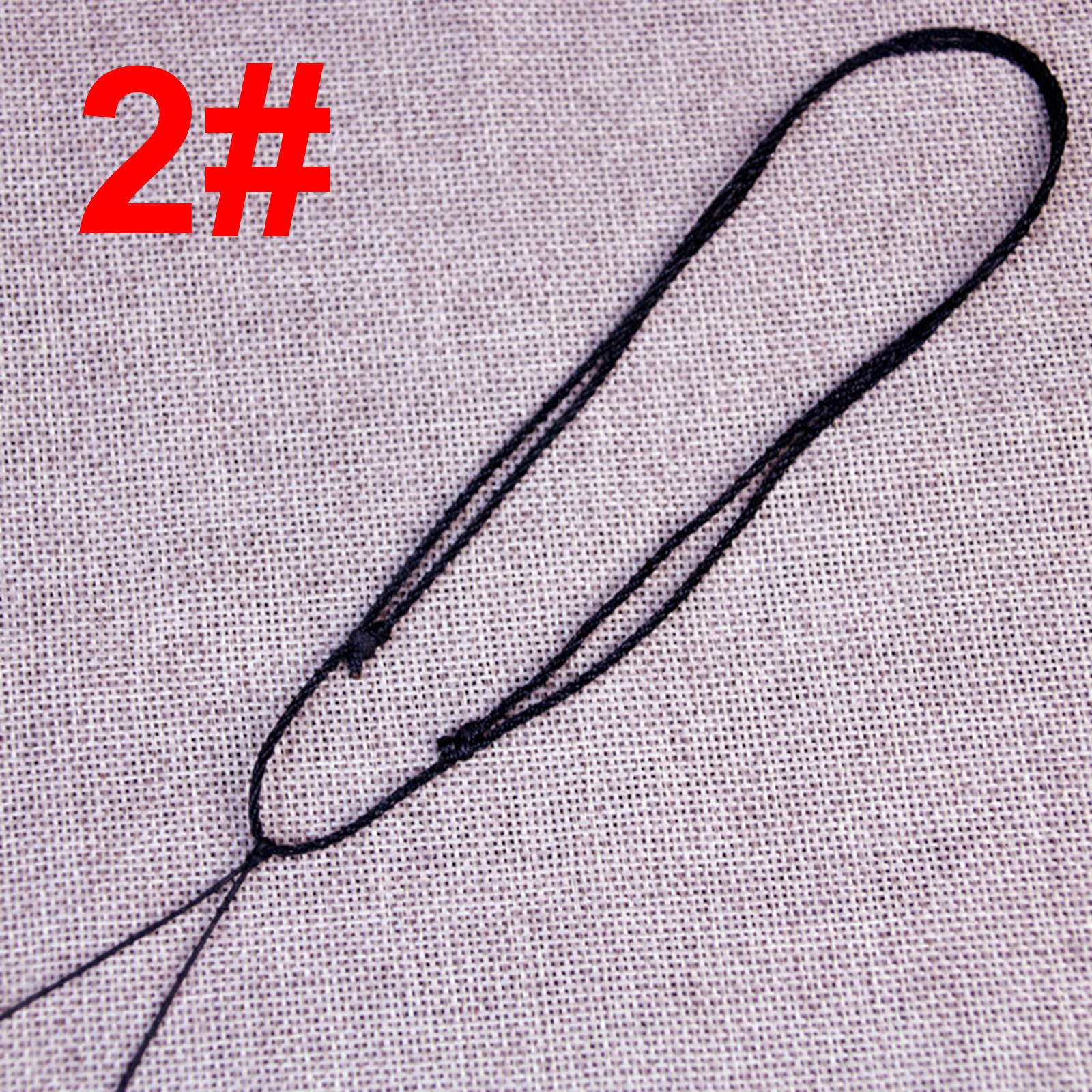 Chinese Silk Thread Hand Knotted Cord String Pendant Necklace Adjustable