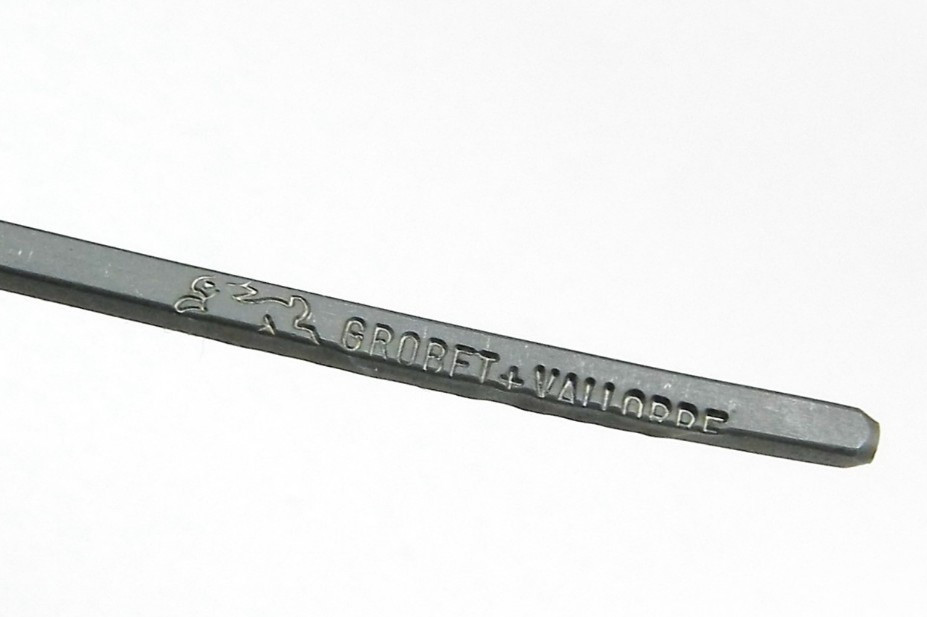 Grobet Vallorbe Knife Escapement Needle File Cut #2 Jewelers Swiss Made