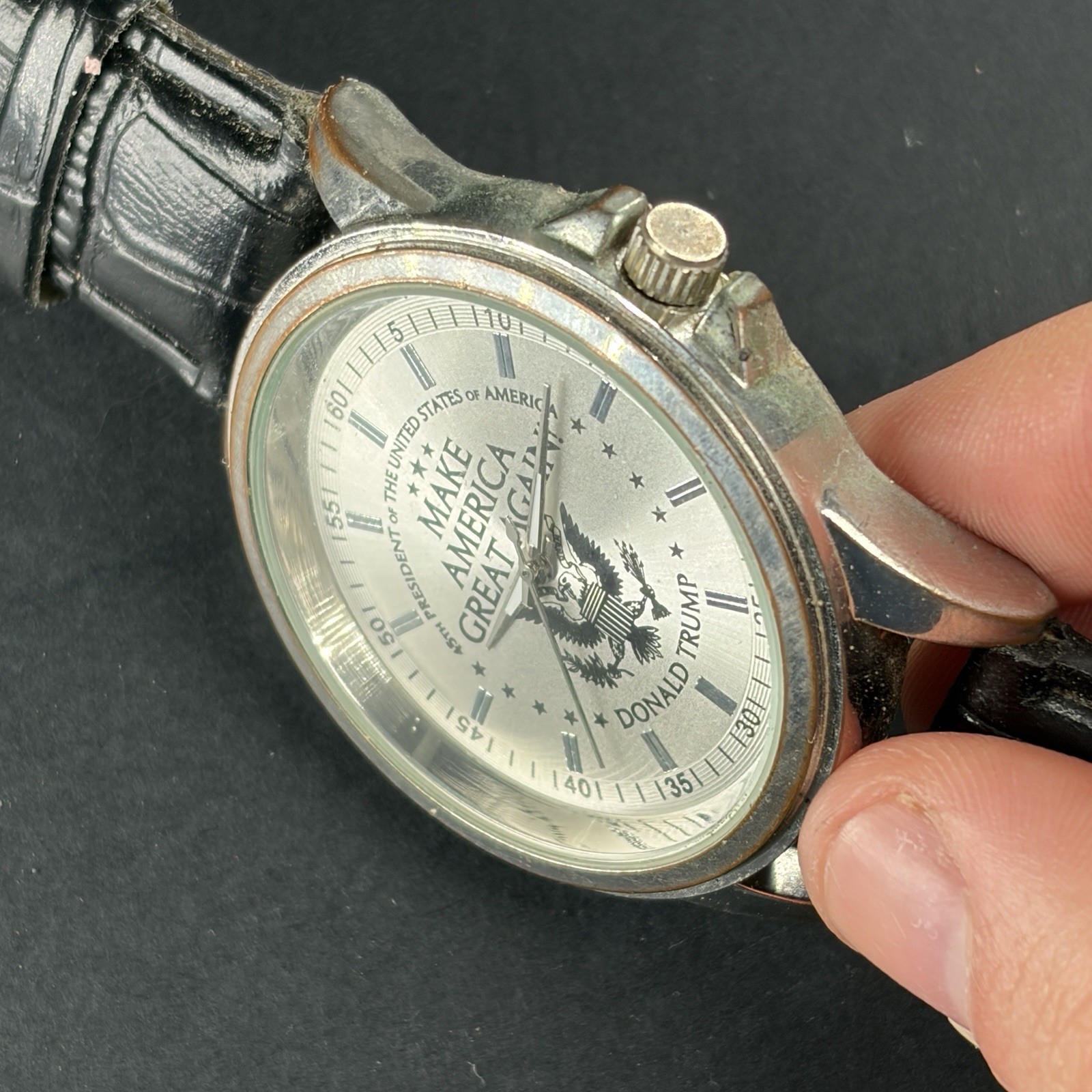 Donald Trump MAGA 45th President Quartz Watch Make America Great Again Seal