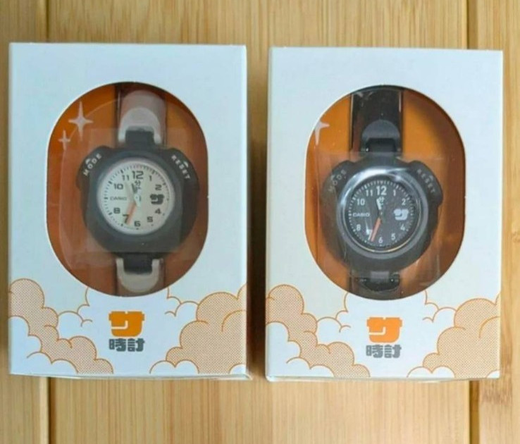 CASIO Sauna Watch “Sauna Watch” Black ＆ Orange pair set NEW from Japan