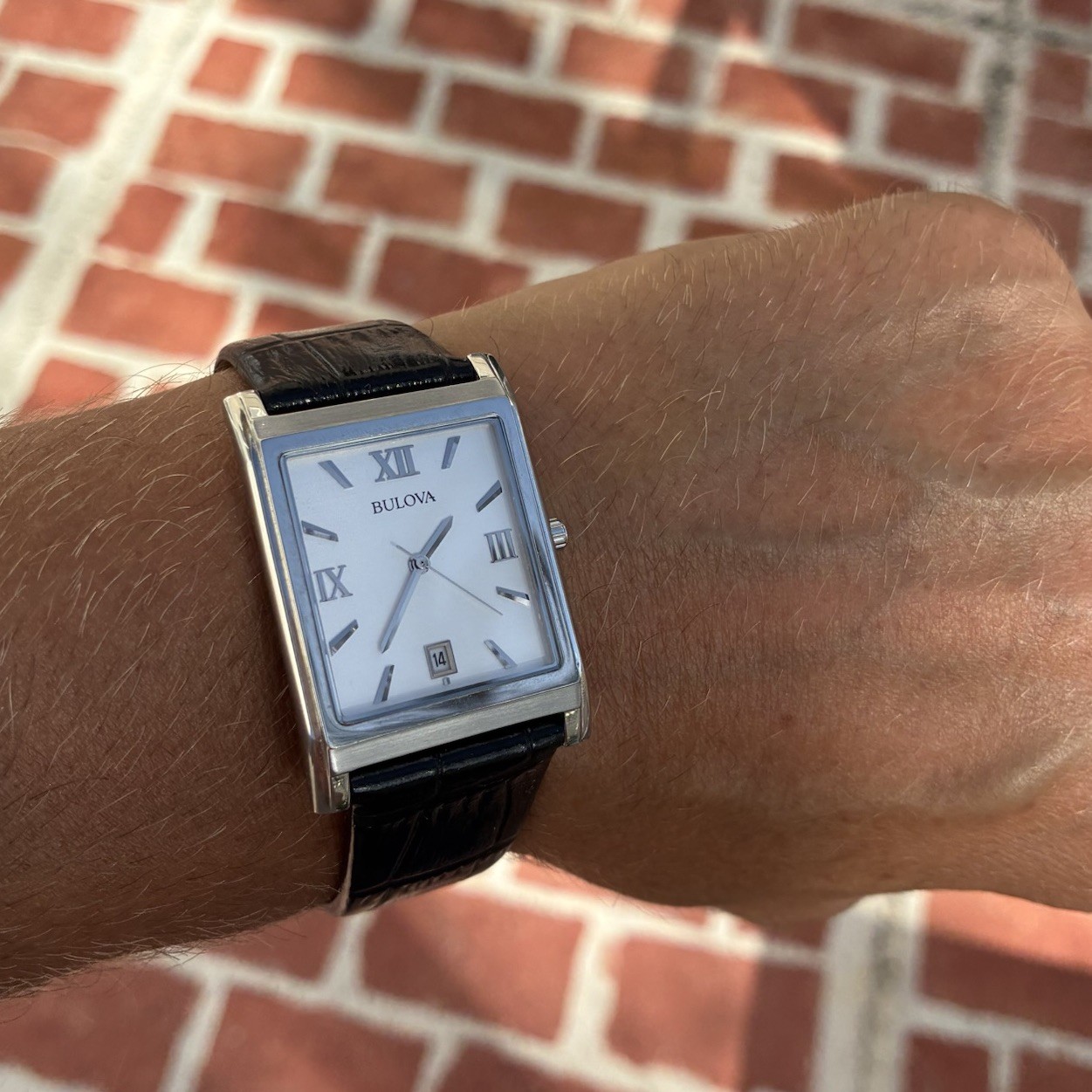 GORGEOUS Bulova Men’s Tank Watch