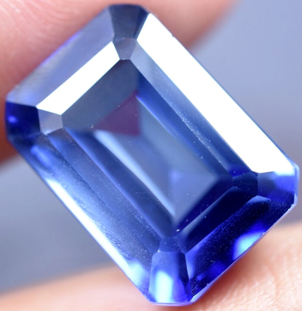 Extremely Rare & Flawless 19.60 CT Natural Benitoite GGL Certified Loose Gem!!