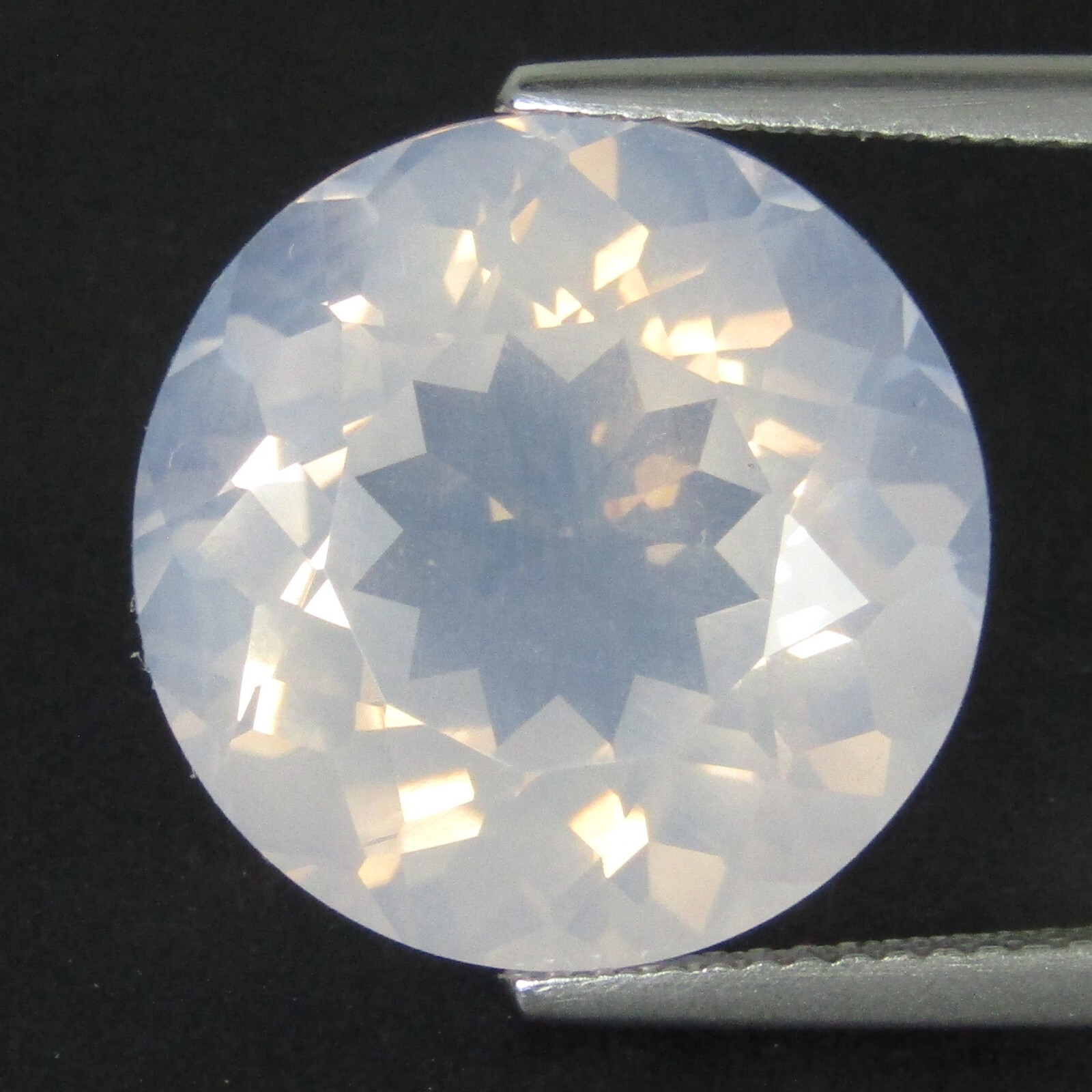 13.98Cts Elegance Natural Lavender Quartz 16mm Round Collection Brazil Gemstone