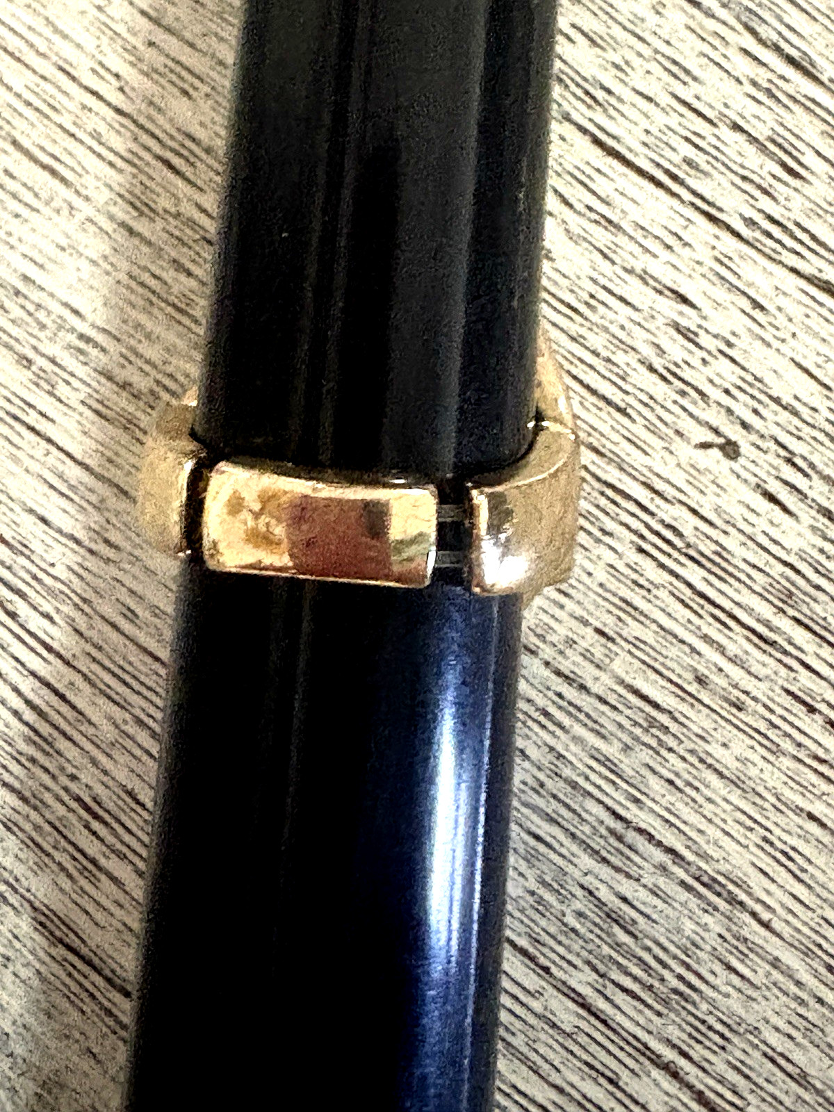 Bold Stretch Full Finger Multi Row CZ Accents Gold Tone Finish Ring Fits All