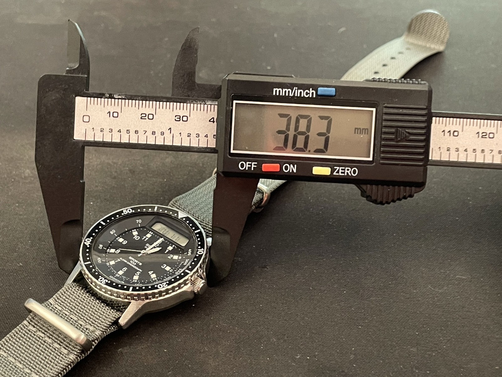 Seiko H556-5029 Analog/Digital “Pre-Arnie” with new NATO strap