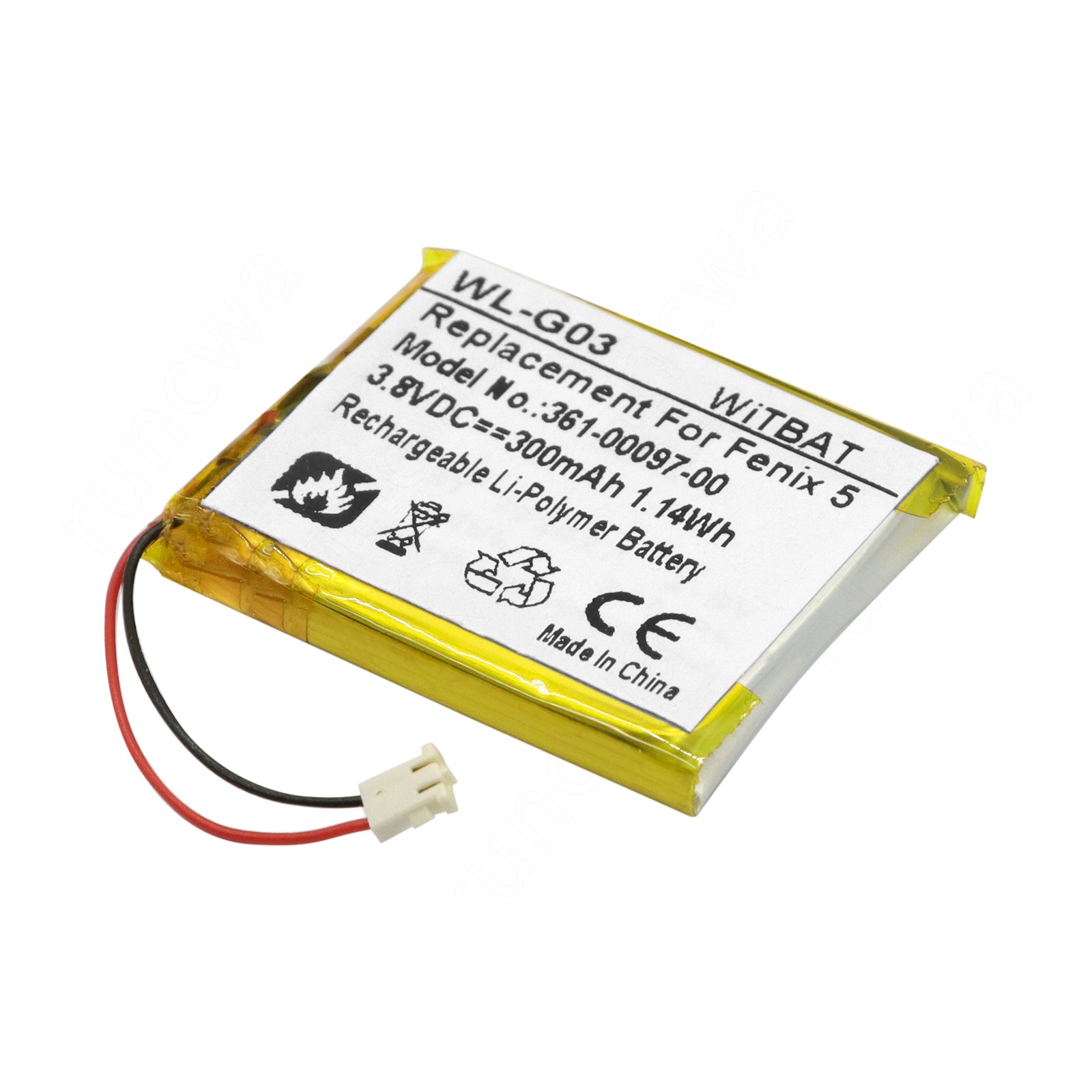 361-00097-00 Battery For Garmin Fenix 5 6 7 5X Fenix 6Pro Fenix7Pro GPS Watch