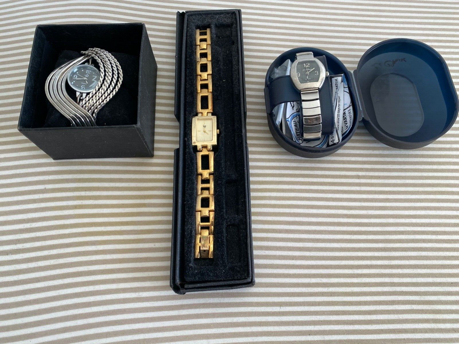 3 Ladies Fashion Watches in Original Boxes