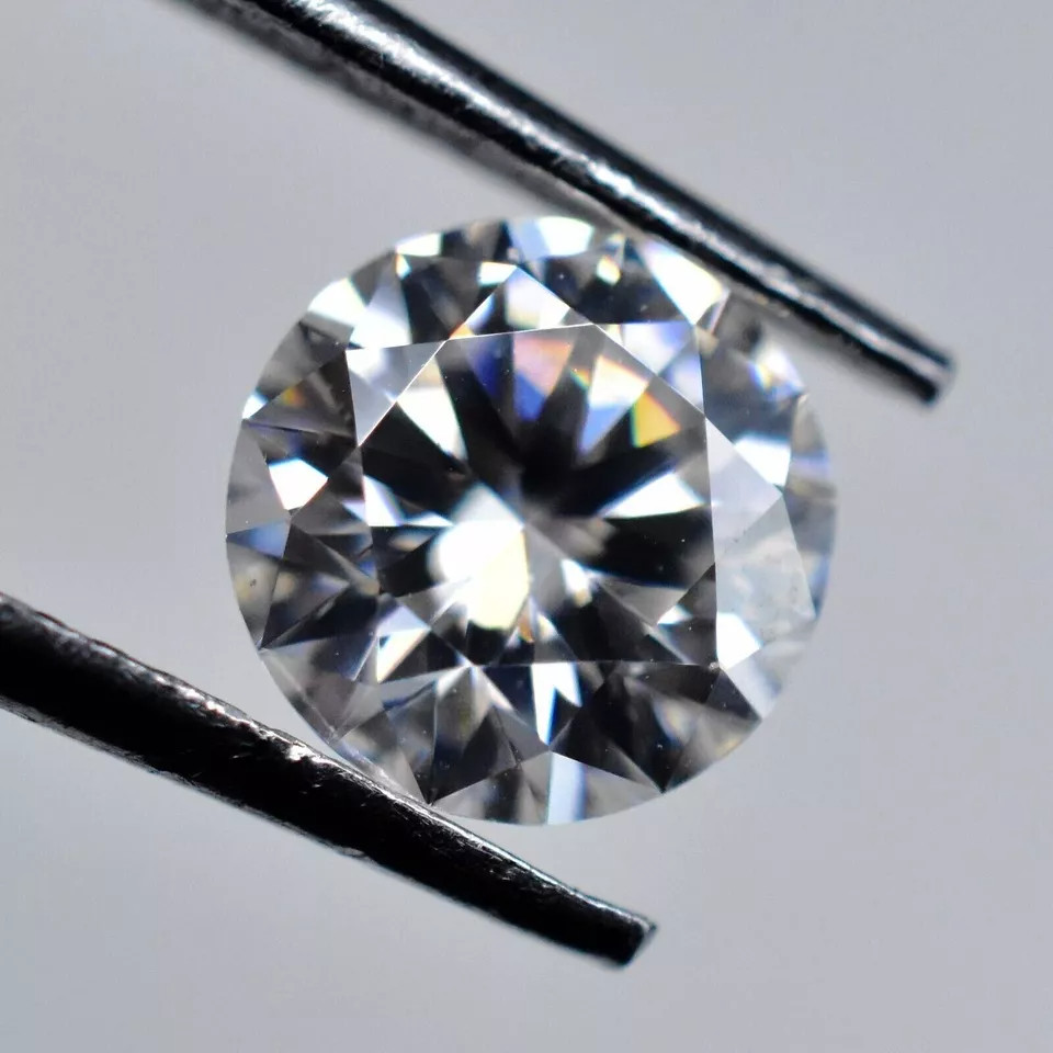 11.50X11.50 MM Round D Color VVS1 Clarity LAB GROWN CVD Diamond GIE CERTIFIED
