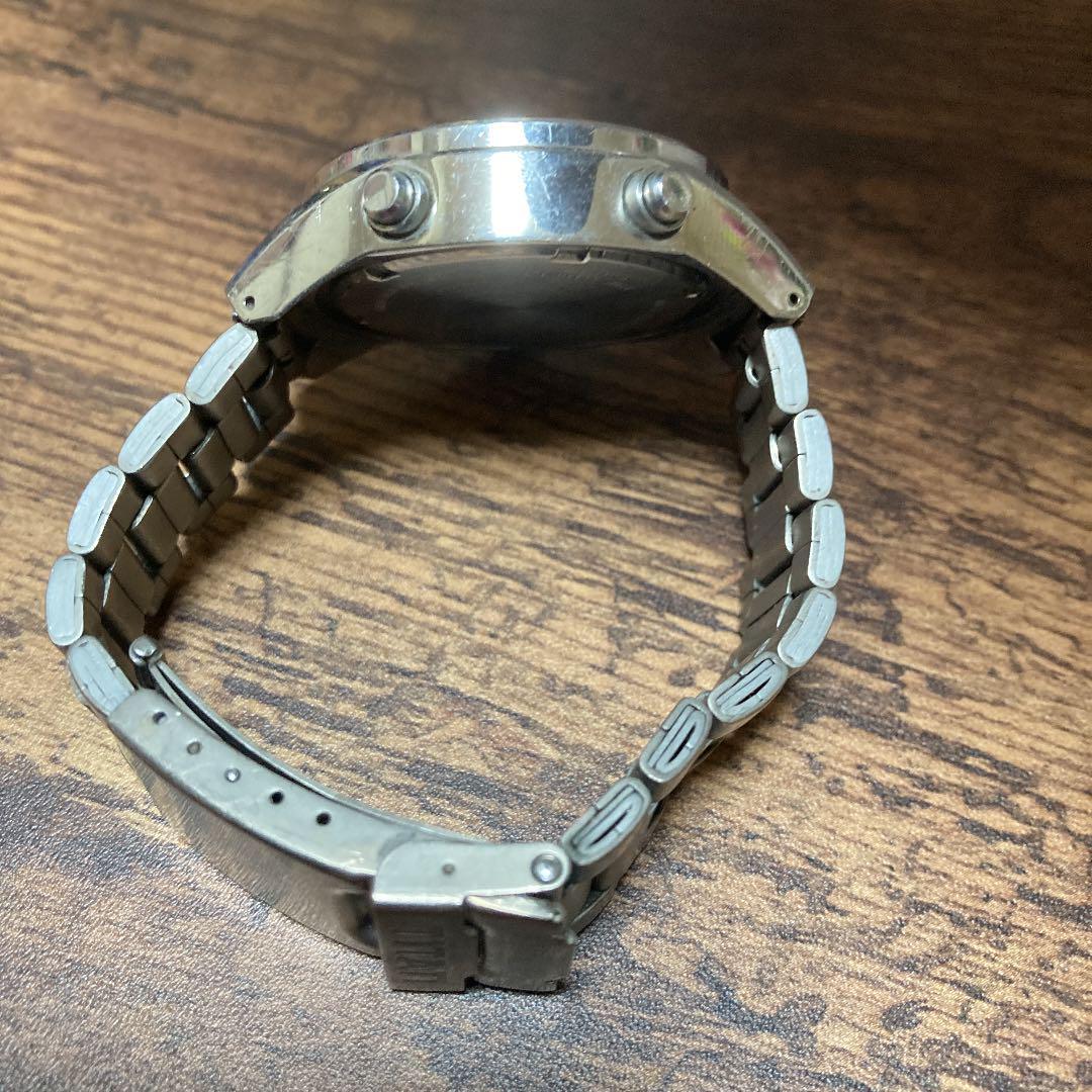 Seiko SUS Multi-Function Chronograph Quartz Watch 6M26-6020 45mm Silver