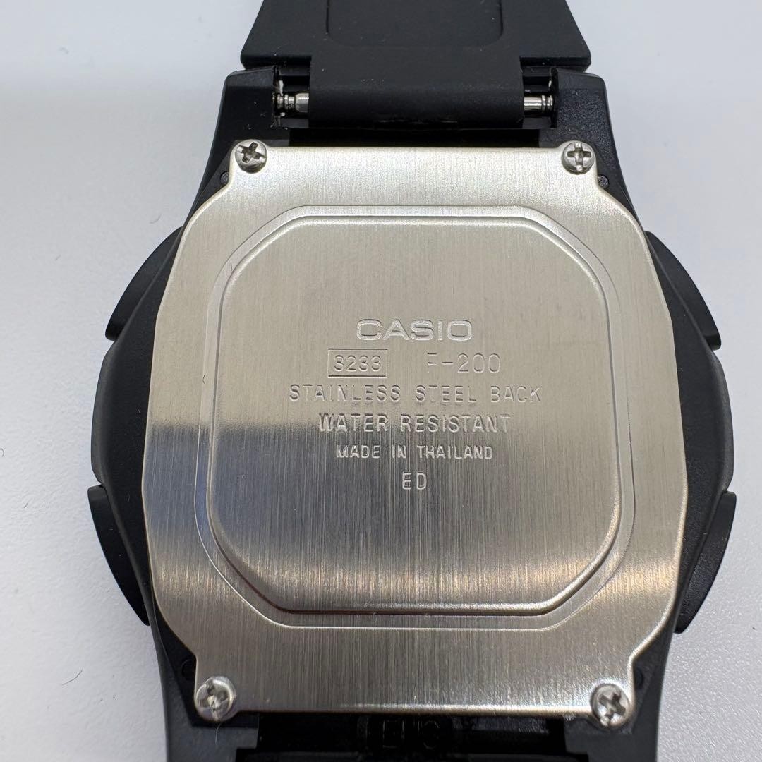 CASIO ILLUMINATOR Black F-200 (Working Condition)
