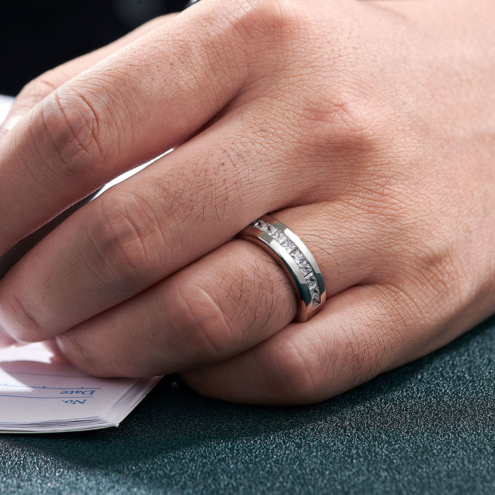 Sterling Silver Men Wedding Ring Band Ring Wedding Band Wedding Ring Men Jewelry