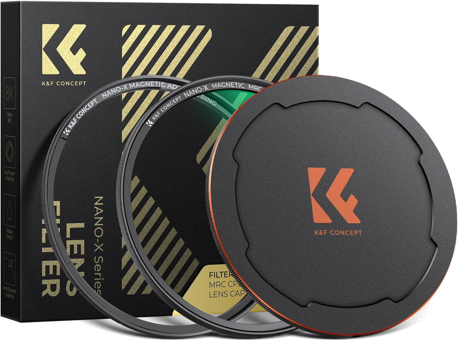 67Mm Magnetic Polarizing Filter + Magnetic Basic Ring + Cap | 1S Swap, Magnetic