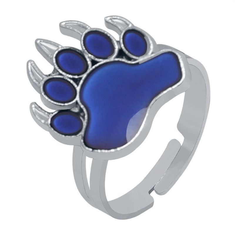 Unisex Metal Mood Feeling Tracker Ring for Men Novelty Jewelry for Gift Party