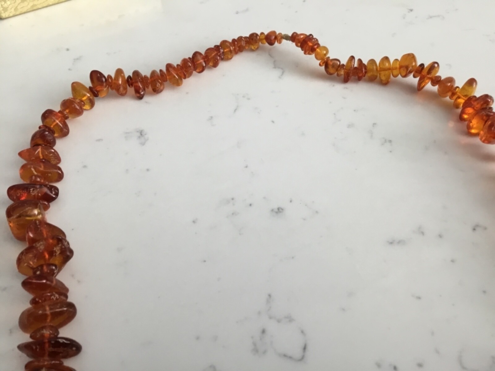 AUTHENTIC VINTAGE BALTIC AMBER GRADUATED 26” LONG MUST SEE NO RESERVE WOW