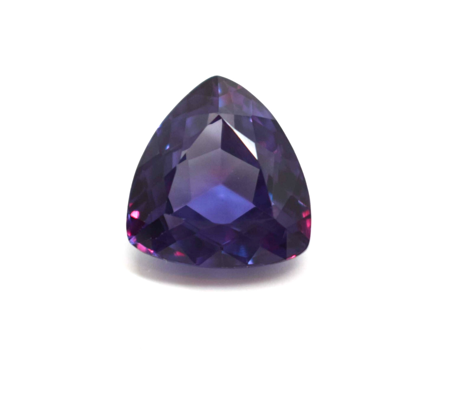 20-22 CT Ring Alexandrite Genuine Russian Color Change Trillion Cut Gemstone