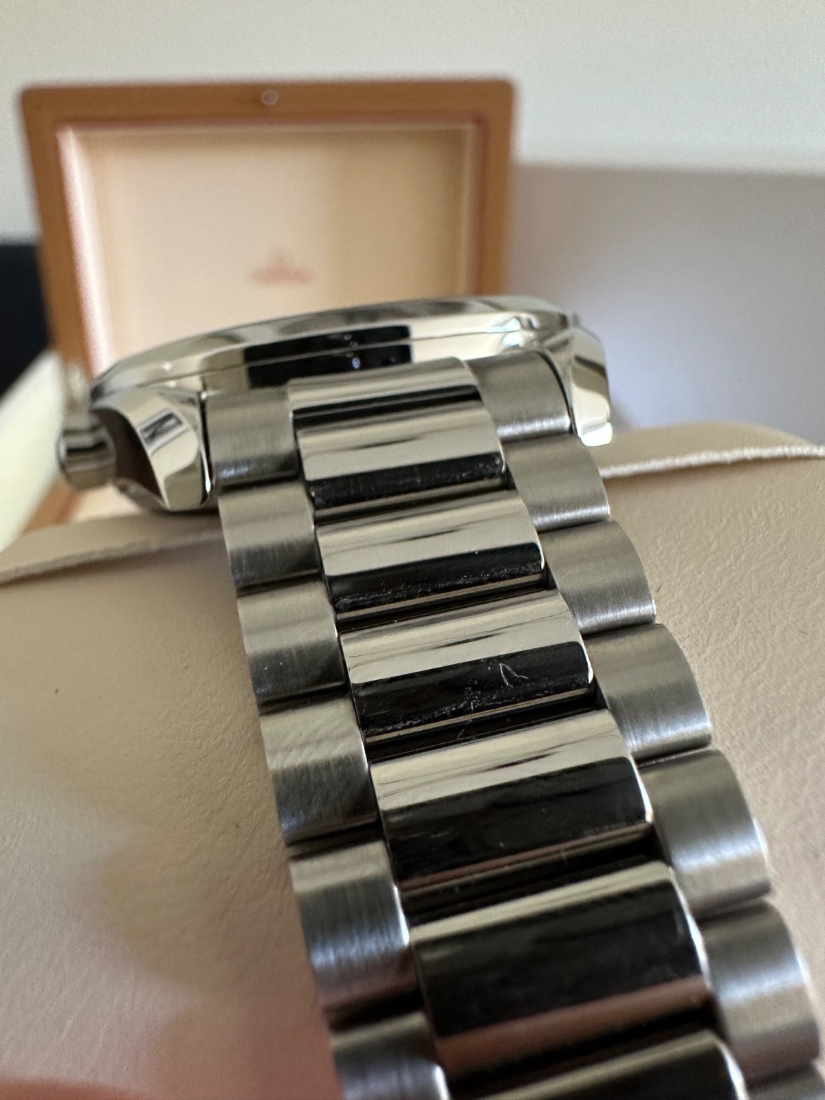 Omega Seamaster Aqua Terra Black Lacquer 38mm Complete Set plus bond nato
