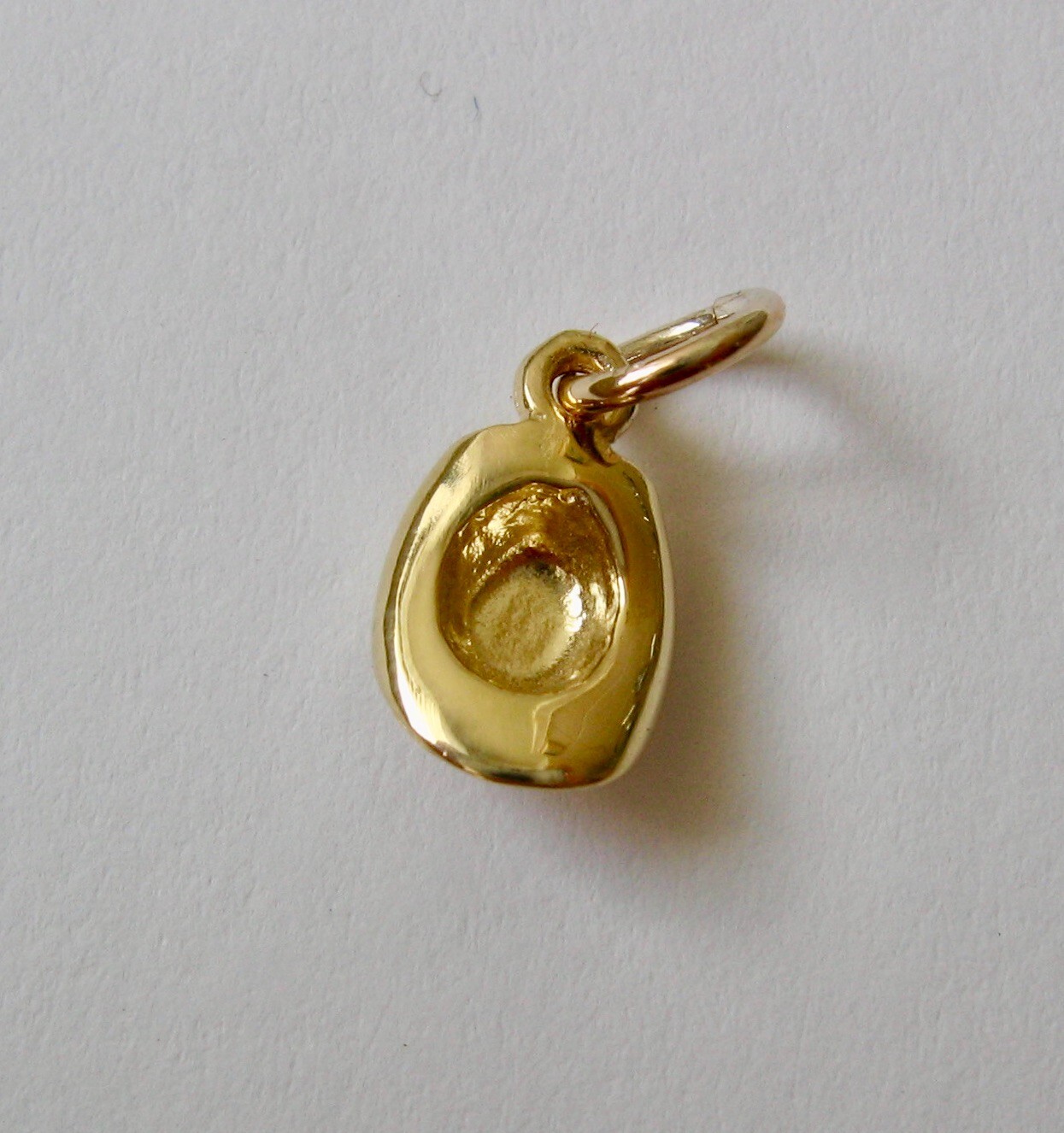 SOLID 9ct 9K Yellow Gold 3D COWBOY HAT Charm/Pendant