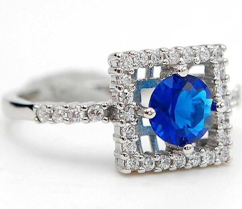 2CT Heat Treated Kyanite 925 Sterling Silver Ring Jewelry Sz 6 UB3-8
