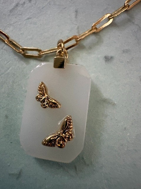 Keep Collective 14KT Gold‑Dipped Angel Wing Necklace • New in Box • Gift Ready