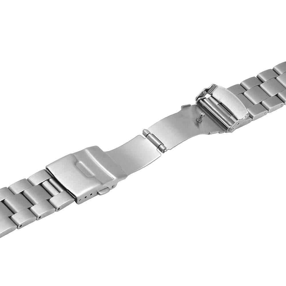 Watch Band For Citizen NY0086-16L NY0086-83L Curved Stainless Steel Oyster 20mm